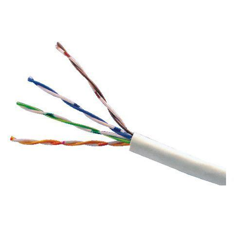 Saxxon outp5ecca305bc cable utp cca categoria 5e color blanco interior  305 metros