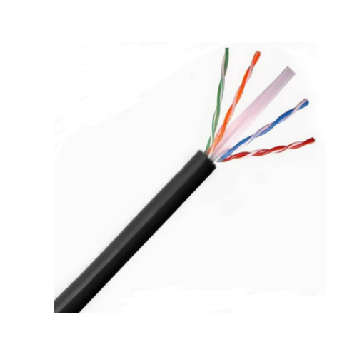 Saxxon outp6cop305ne cable utp 100 cobre categoria 6 color negro exterior 305 metros