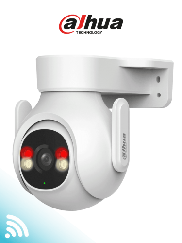 Cámara IP PT WiFi de 3 Megapíxeles con audio bidireccional